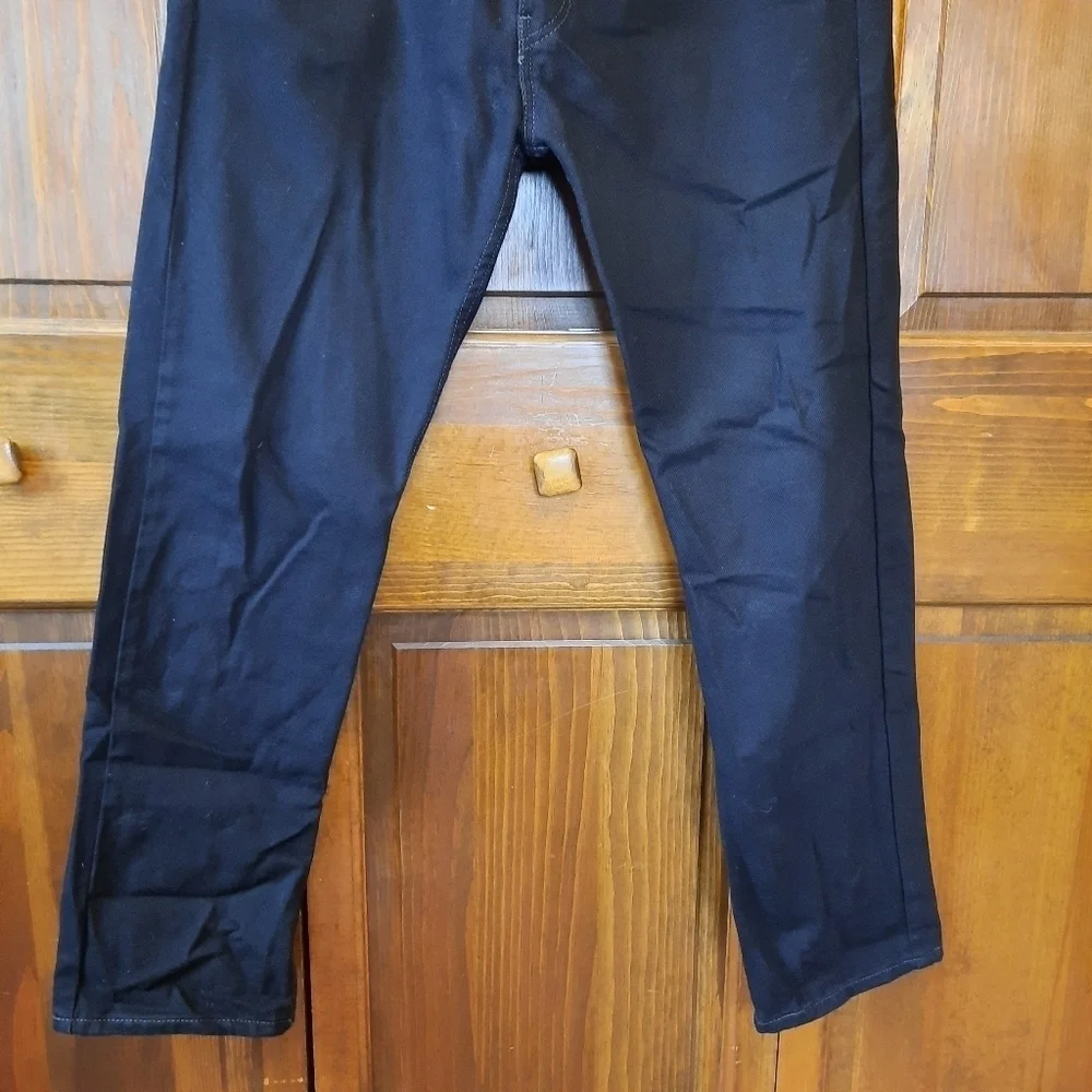 Levi Strauss & Co 505 Regular Fit black denim jeans Size 32×36